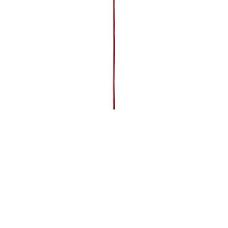 Stoffledning 600 Cm Vermilion Red
