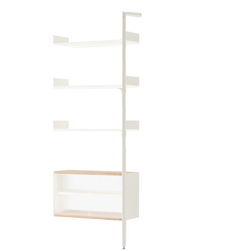 Rombe IF6 Hyllesystem, Alabaster