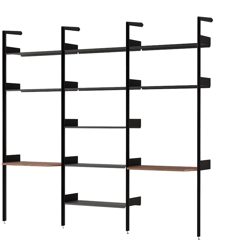 Rombe IF2/IF4/IF5 Hyllesystem Config I, Antrasitt
