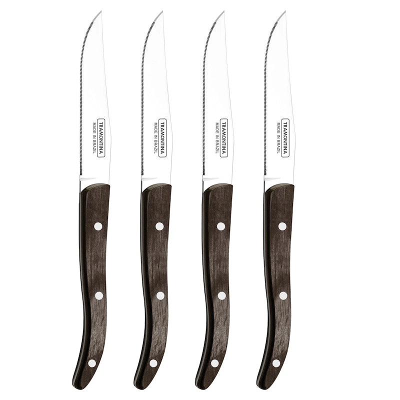 Churrasco Knivsett 4-pk Brun