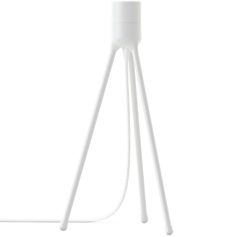 Tripod Table Lampefot, Hvit