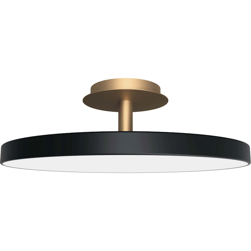 Asteria UP Plus Taklampe Stor, Sort