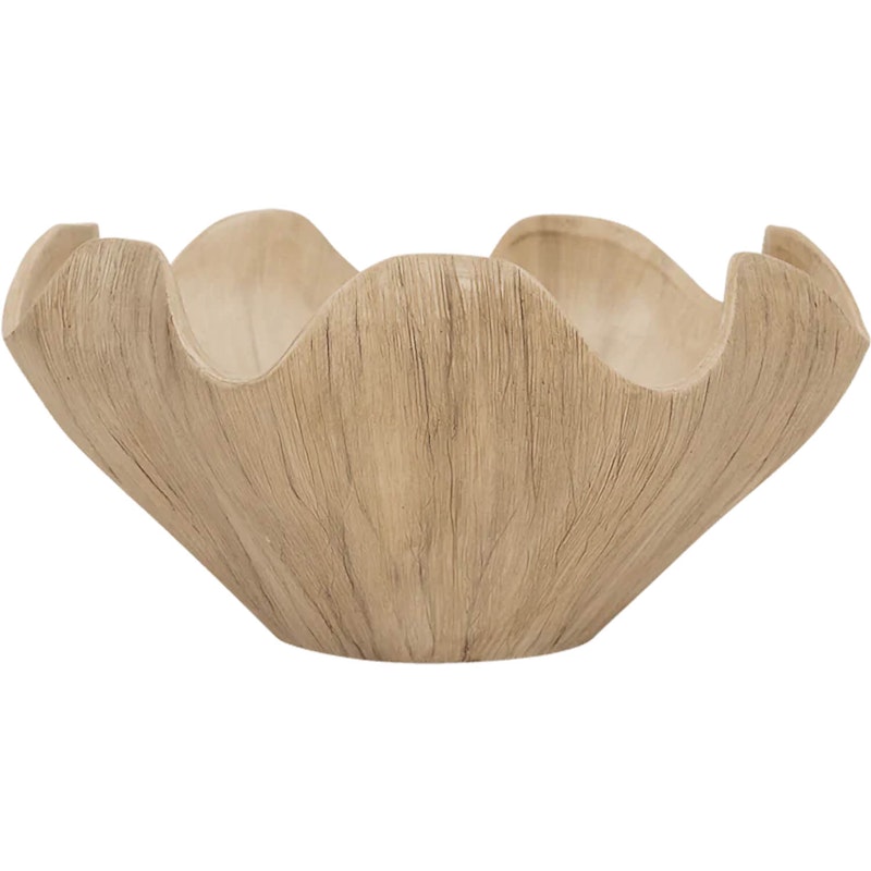 Hera Dekorativ Bolle Ø35 cm, Naturlig