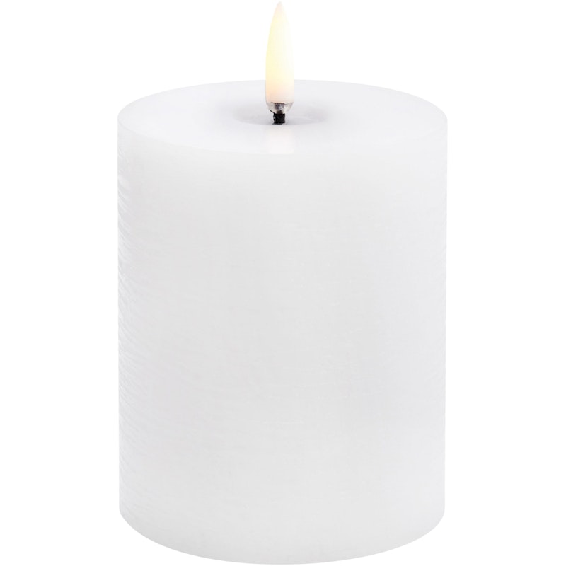 LED Kubbelys Smeltet 7,8x10,1 cm, Nordic White