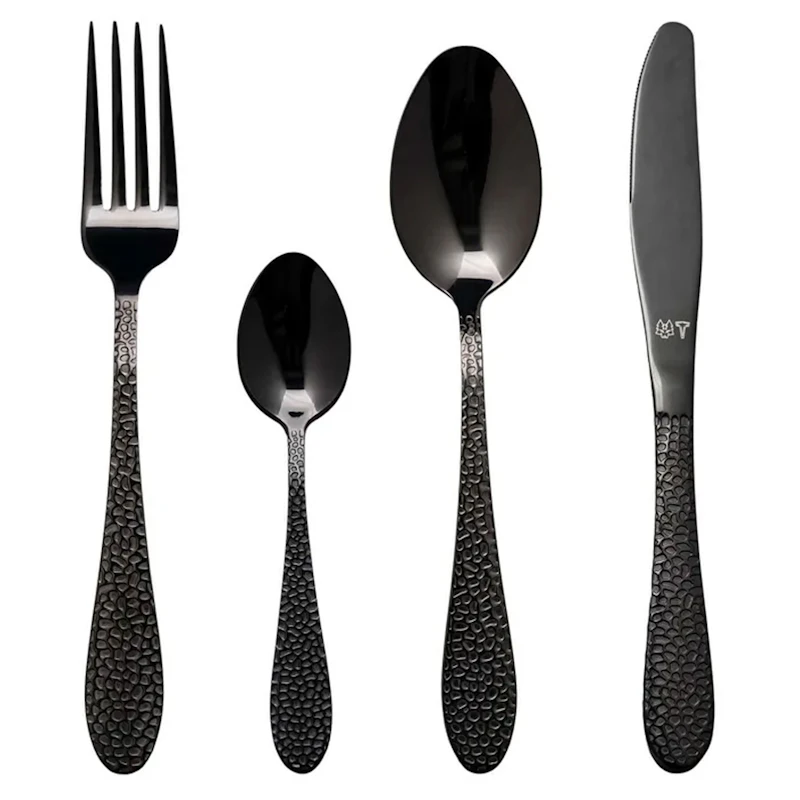 Bestikksett 16 Deler, Onyx