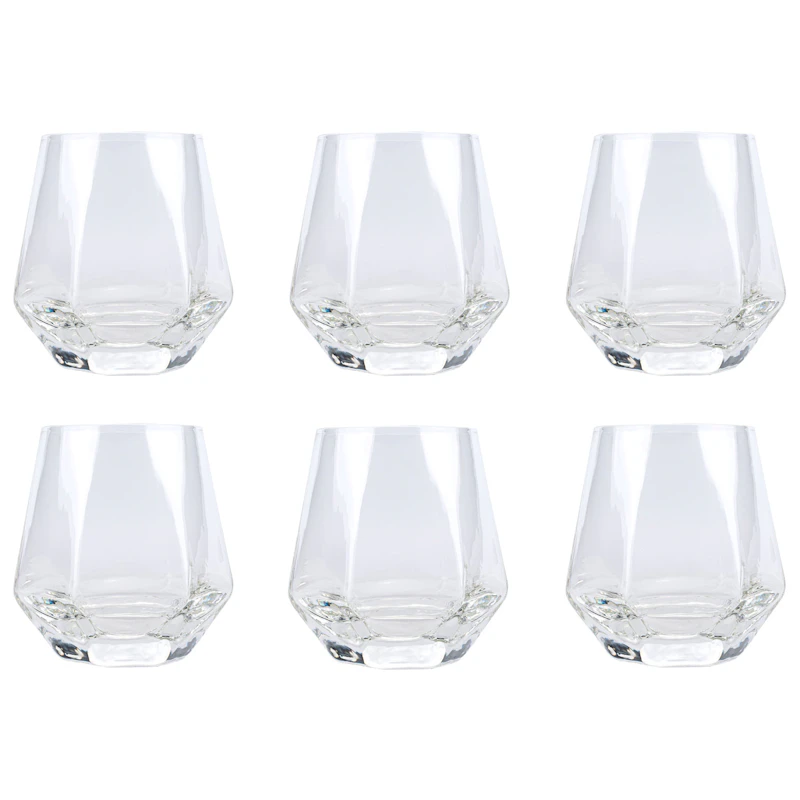 Hexa Drikkeglass 30 cl, 6-pk