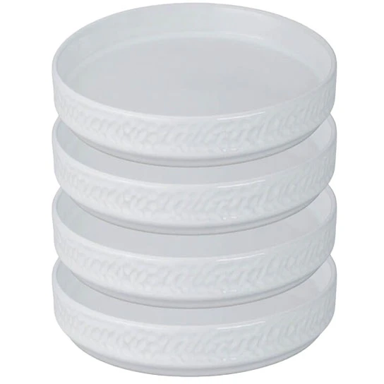 Vargen & Thor Servisen C Sk&aring;l 25 Cl 4-pk  -  Serveringssk&aring;ler Stengods Hvit - 60233855