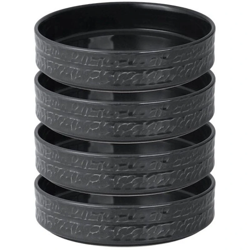 Servisen C Skål 25 cl 4-pk, Antrasitt