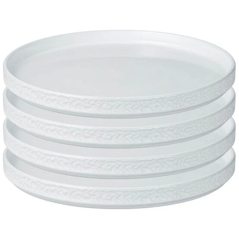 Servisen C Tallerken 25 cm 4-pk, Hvit