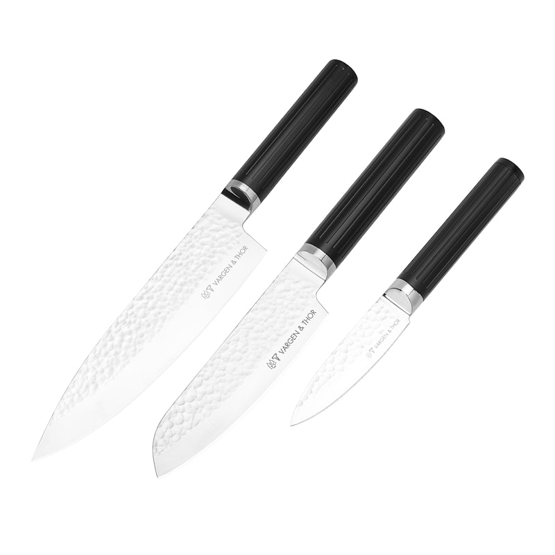 Glima Knivsett Steel 3 Deler