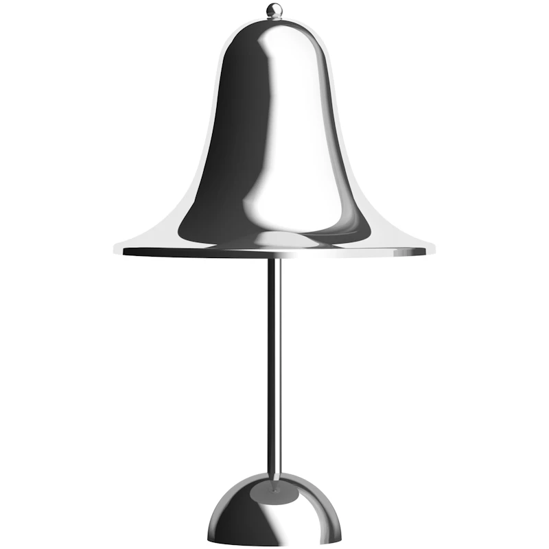 Pantop Bordlampe Bærbar Ø18, Krom
