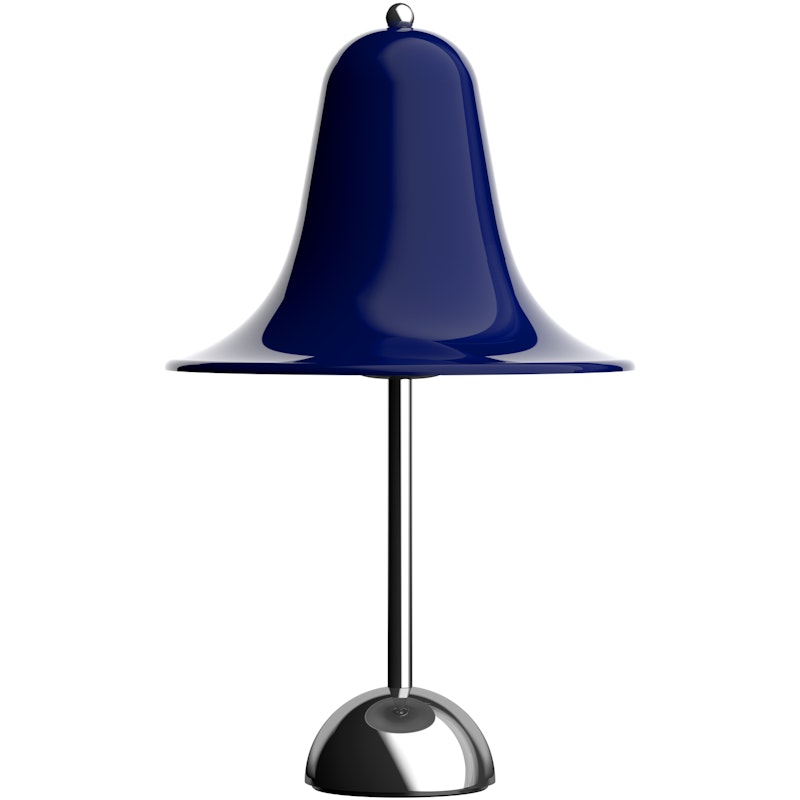 Pantop Bordlampe Ø23, Krom / Night Blue