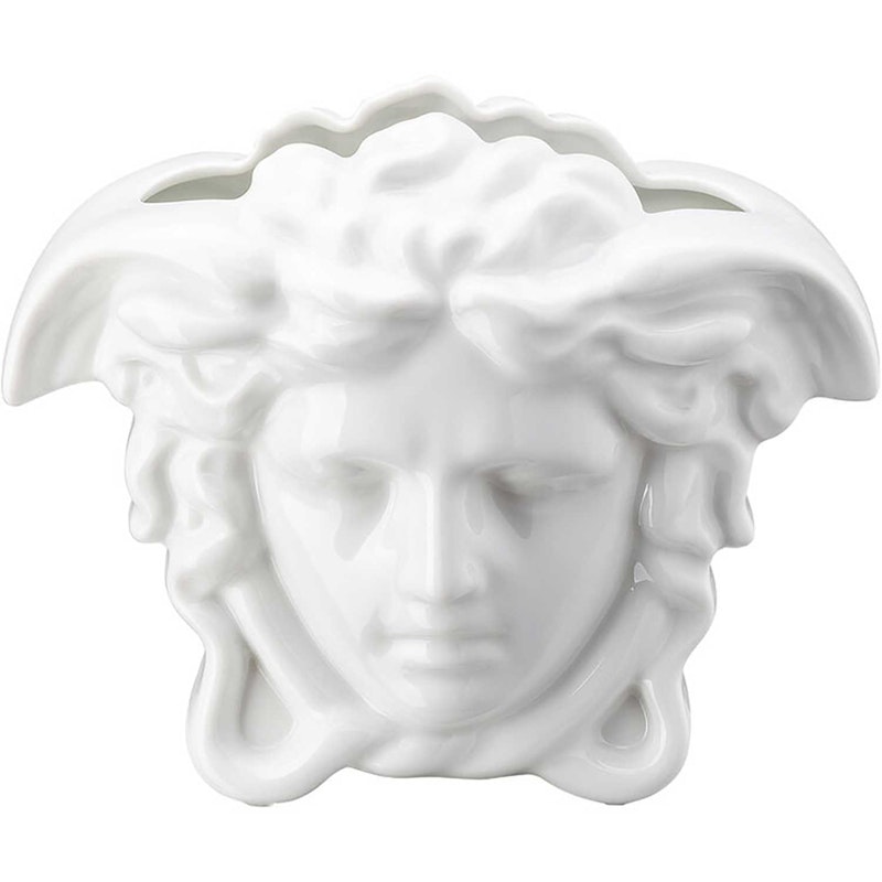 Versace Medusa Grande Vase 15 cm, Hvit