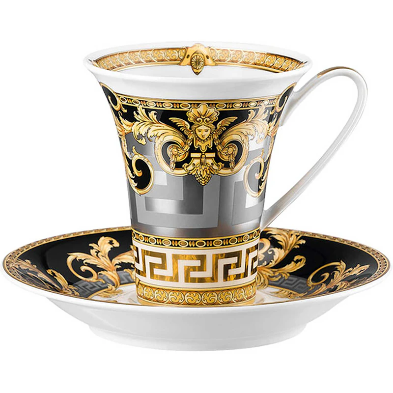 Versace Prestige Gala Kaffekopp med Tallerken