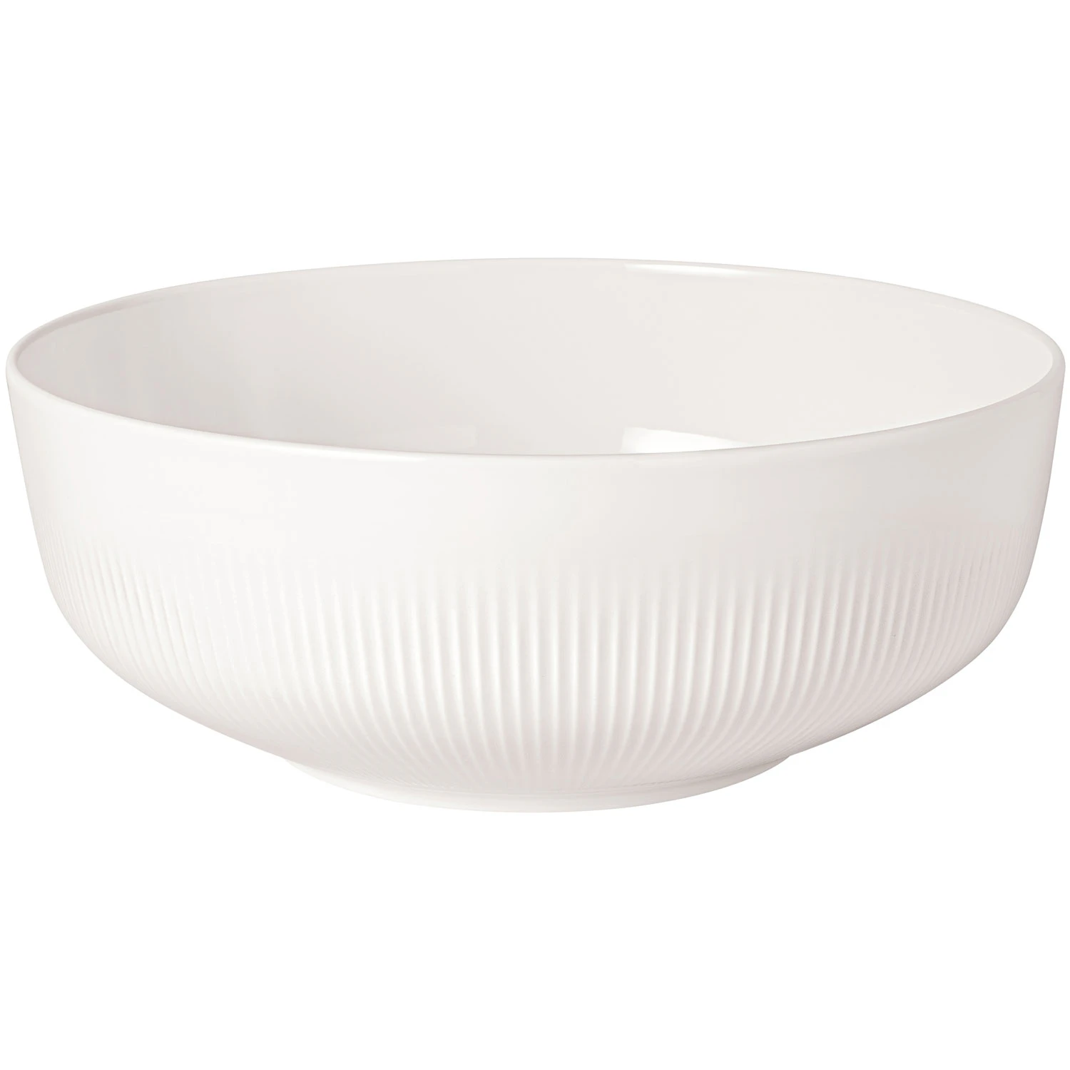 Villeroy & Boch Afina Salatbolle 2,5 L -  Salatsk&aring;ler Porselen Hvit - 1042933160