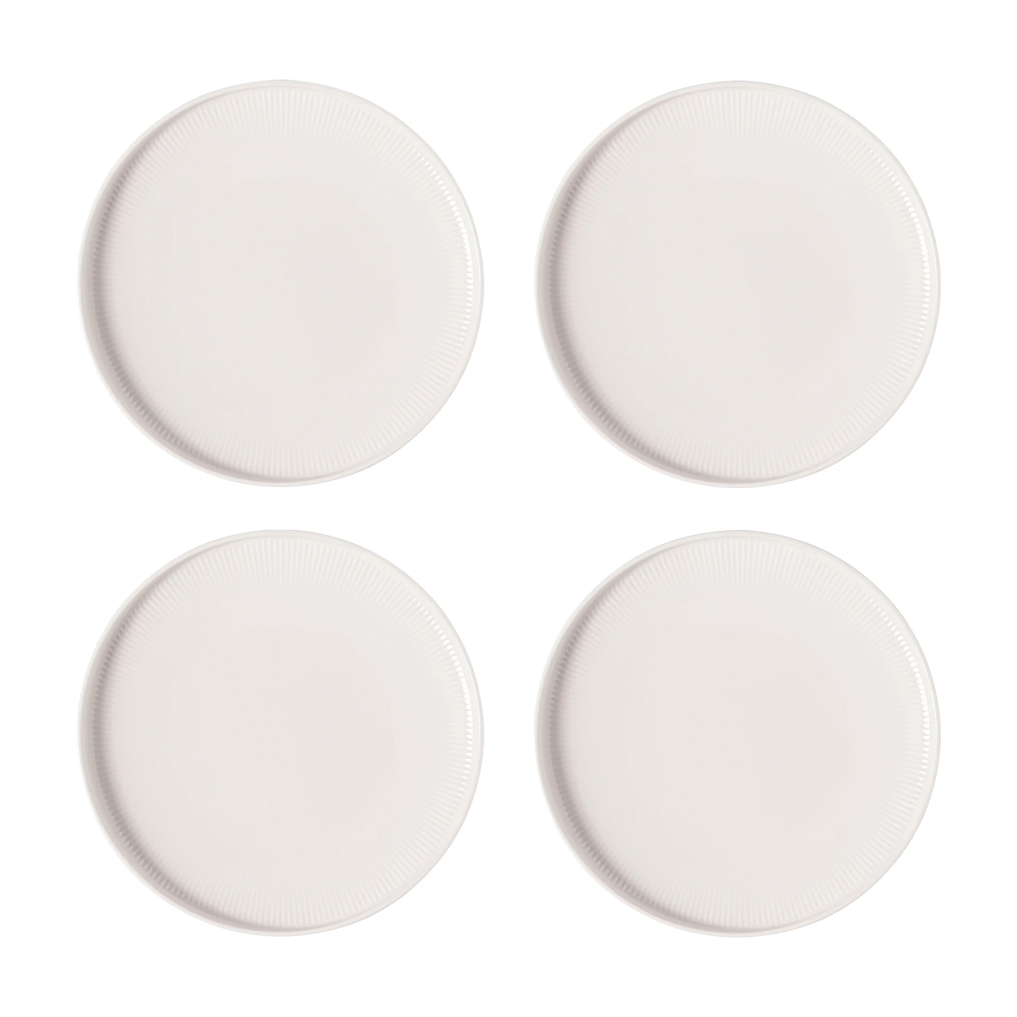 Villeroy & Boch Afina Sidetallerken 17 Cm 4-pk - Asjetter Porselen Hvit - 1042932660X4