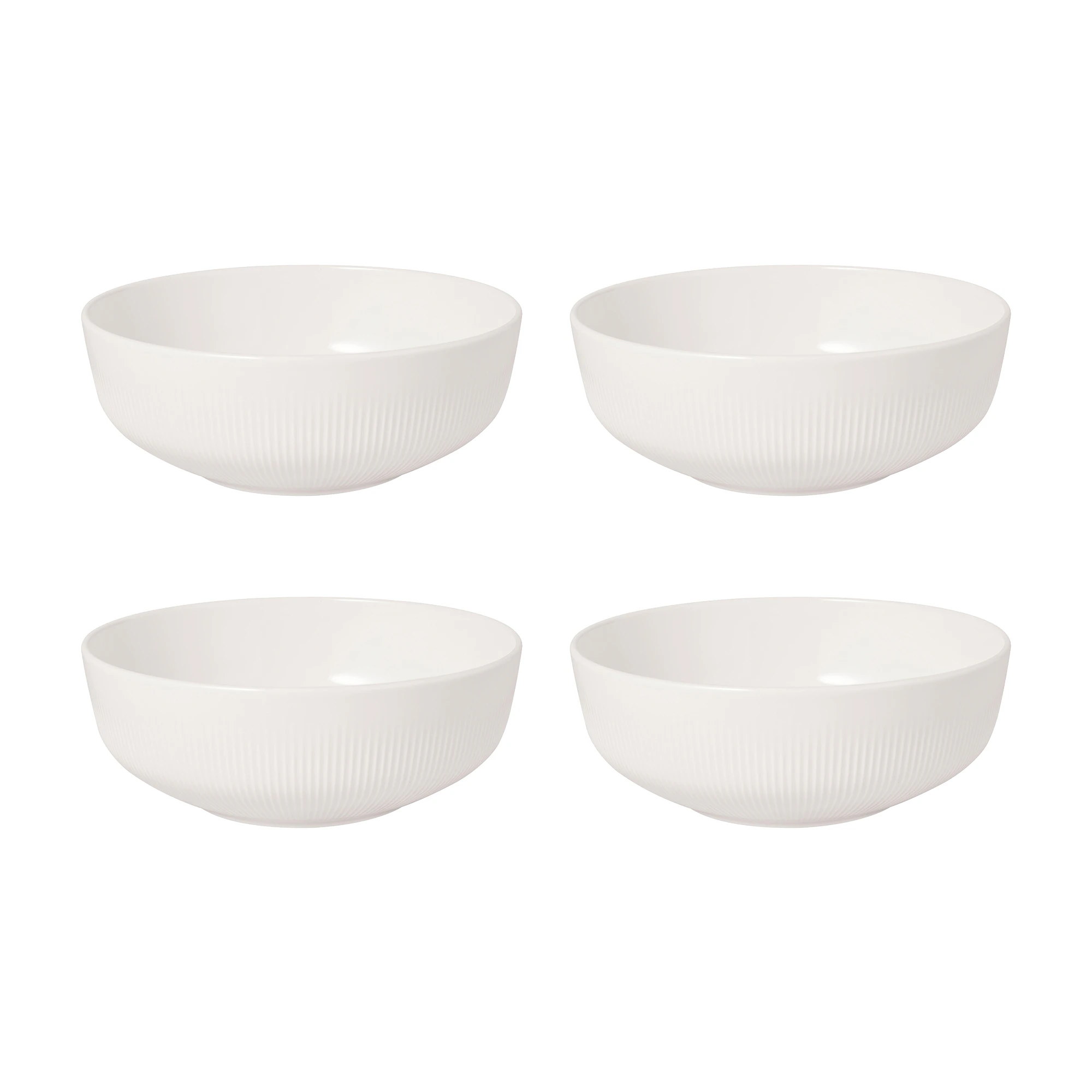 Villeroy & Boch Afina Sk&aring;l 15 Cm 4-pk - Serveringssk&aring;ler Porselen Hvit - 1042931900X4