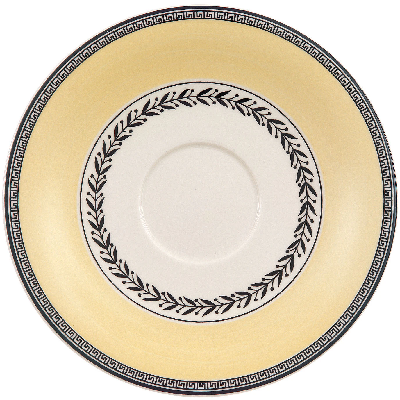Villeroy & Boch Audun Tallerken Til Kaffekopp 16 Cm -  Kaffefat & Tefat Porselen Gul - 1010671310