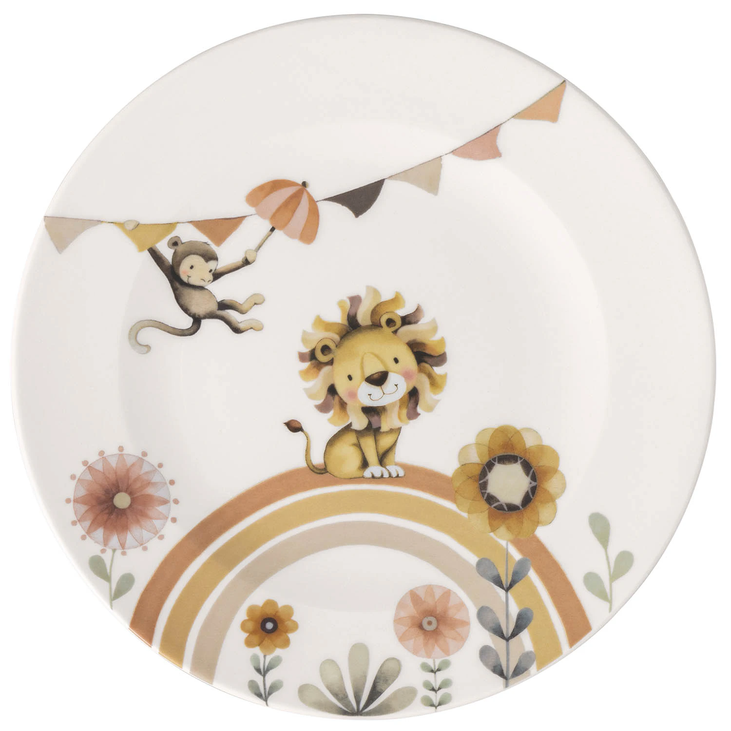 Villeroy & Boch Boho Kids Barnetallerken 21 Cm  -  Barnetallerkener Porselen Beige - 1486732640