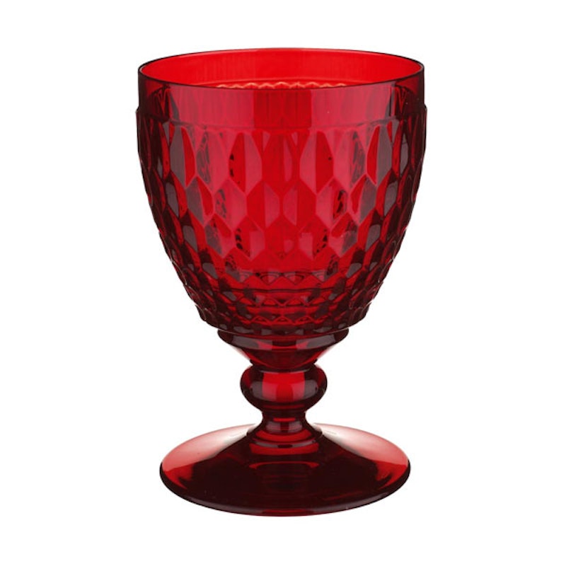 Boston Coloured Vannglass 35 cl, Rød