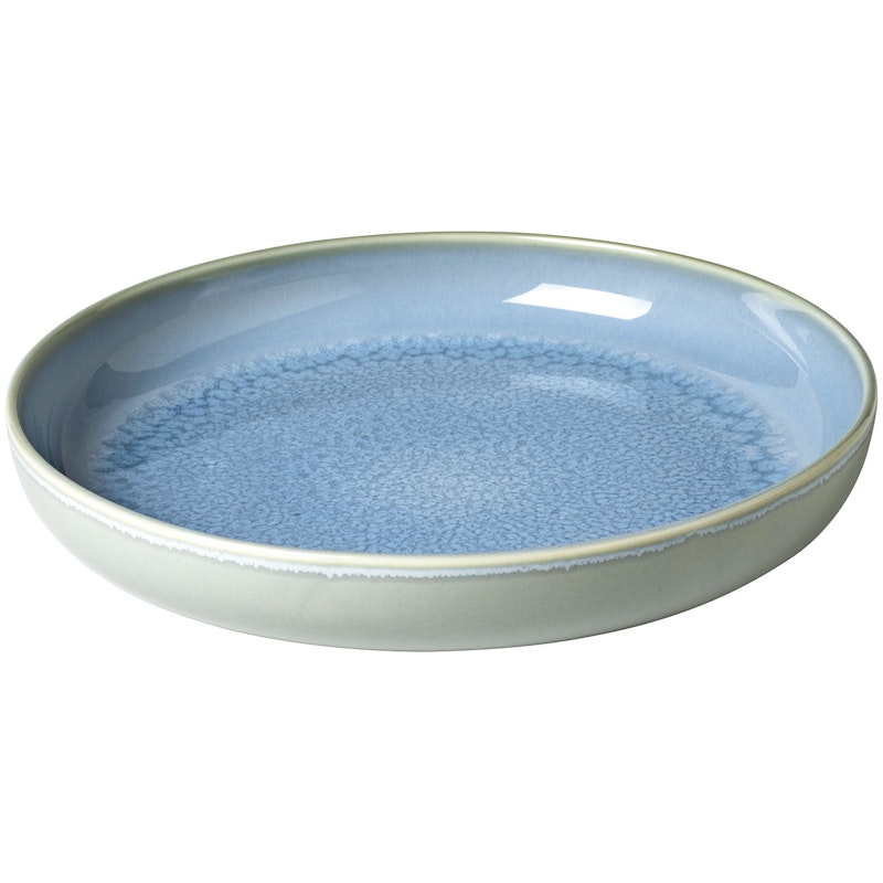 Crafted Blueberry Dyp Tallerken Turkis, 21,5 cm