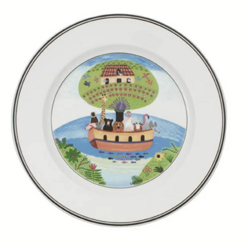 Villeroy & Boch Design Naif Salladstallrik Noah's Ark 21 Cm -  Asjetter Porselen Hvit - 1023372643