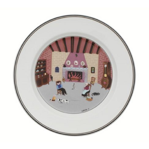 Villeroy & Boch Design Naif Salladstallrik Fireplace 21 Cm -  Asjetter Porselen Hvit - 1023372646