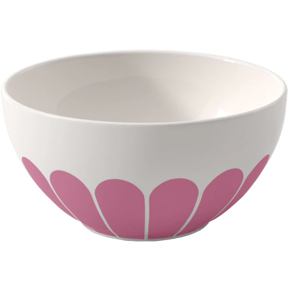 Villeroy & Boch Fleur Frokostbolle 14 Cm  -  Frokostsk&aring;ler Porselen Cassis - 1045531900