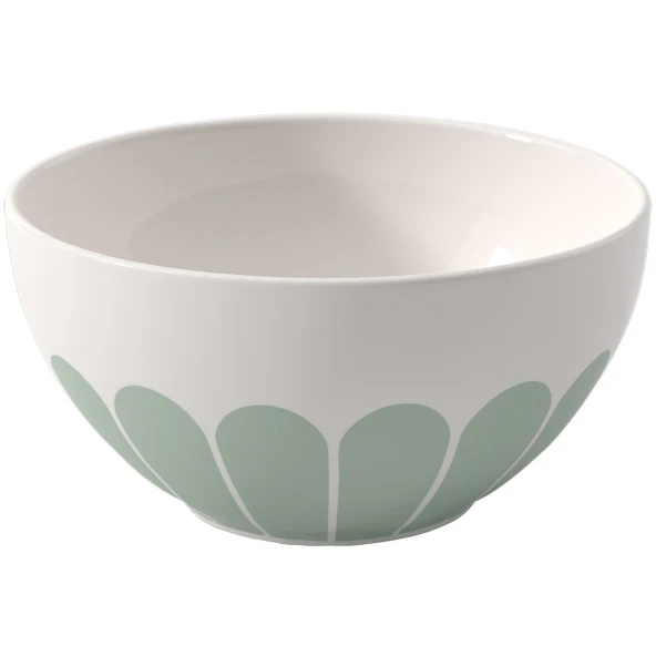 Villeroy & Boch Fleur Frokostbolle 14 Cm  -  Frokostsk&aring;ler Porselen Vert - 1045501900