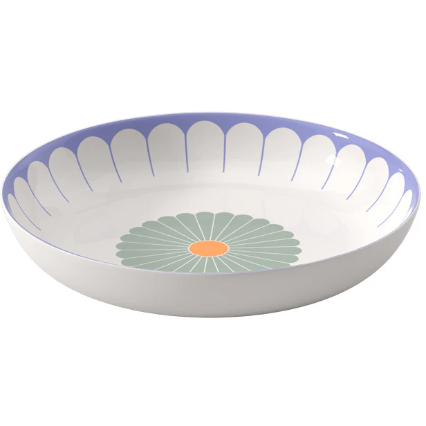 Villeroy & Boch Fleur Salatbolle 38 Cm -  Serveringsfat Porselen Multi - 1045543140