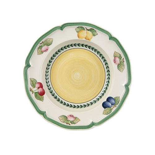 Villeroy & Boch French Garden Fleurence Dyp Tallerken 23 Cm -  Dype tallerkener Porselen Gr&oslash;nn - 1022812700