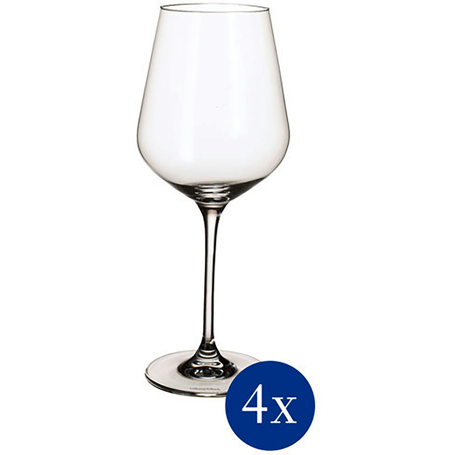 Villeroy & Boch La Divina Bordeaux Vinglass 65 Cl 4-pk -  Vinglass Krystall Klar - 11-3667-8111