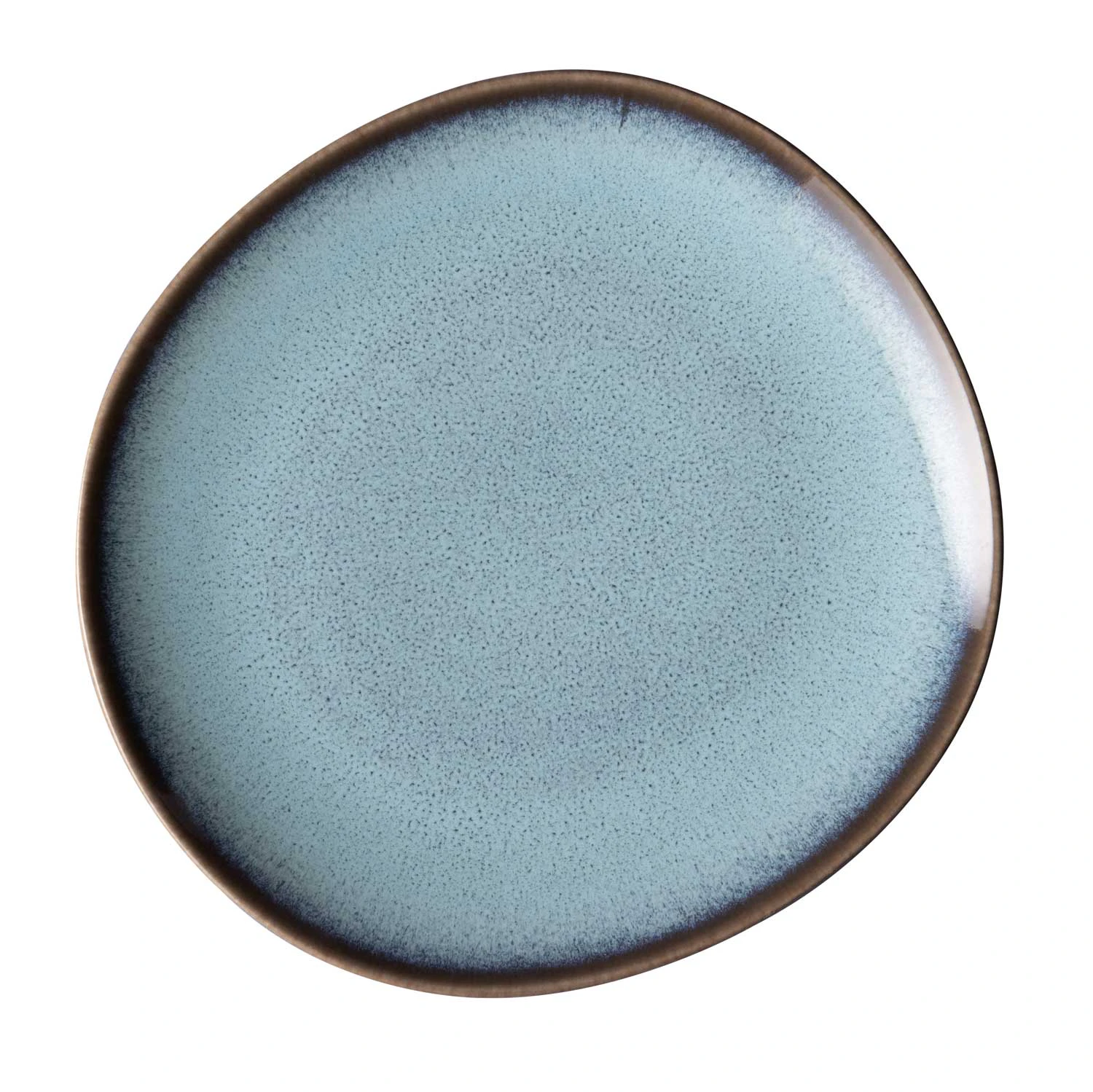 Villeroy & Boch Lave Glac&eacute; Br&oslash;dtallerken 17x17,5 Cm  -  Asjetter Steingods Bl&aring; - 1042822660