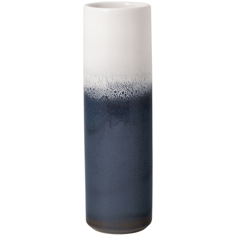Lave Home Cylinder Vase Blå, 7,5x25 cm