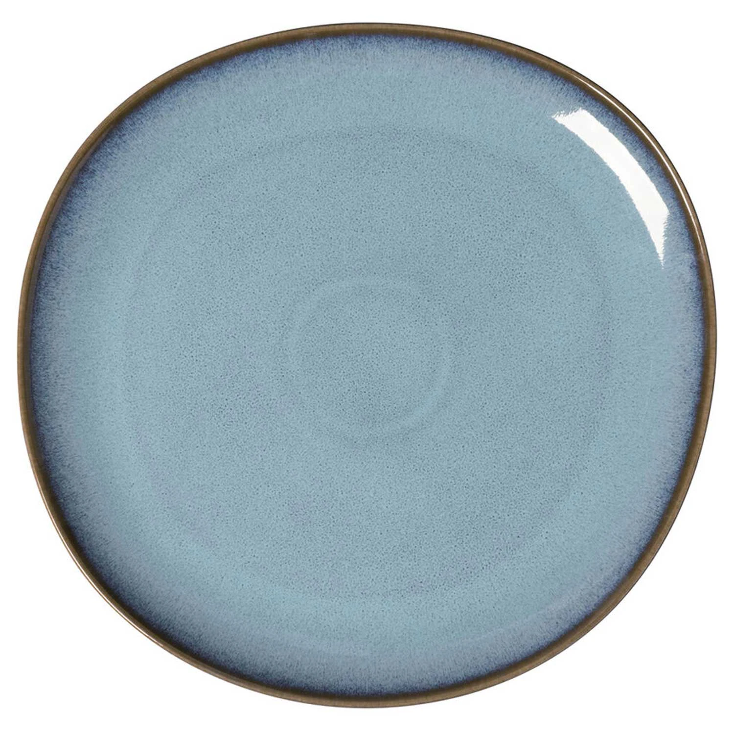 Villeroy & Boch Lave Glac&eacute; Serveringsfat 31,5x32 Cm  -  Serveringsfat Steingods Bl&aring; - 1042822910