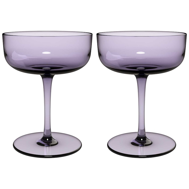 Like Champagneglass 2-pk, Lavender