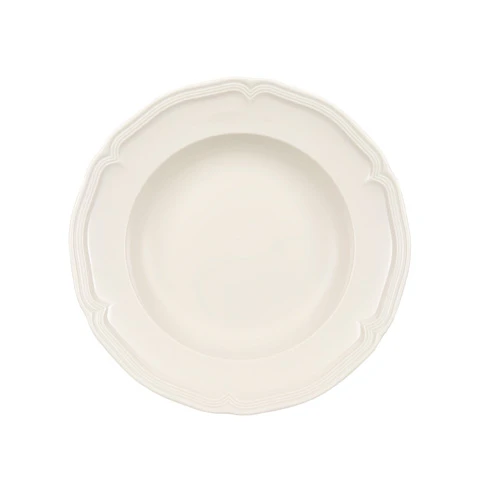 Villeroy & Boch Manoir Dyp Tallerken 23 Cm -  Dype tallerkener Porselen Hvit - 1023962700