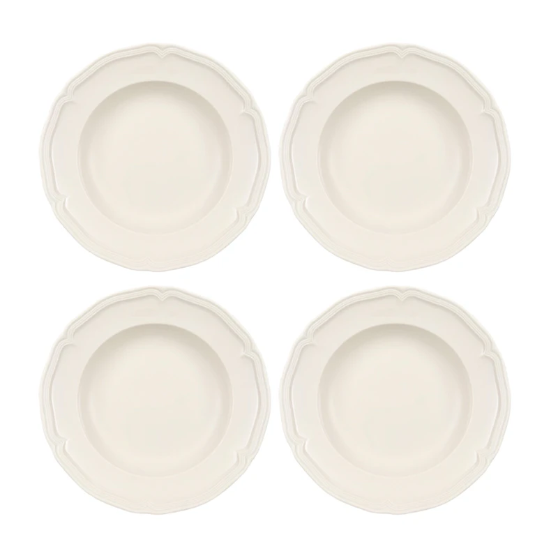 Manoir Dyp Tallerken 23 cm 4-pk