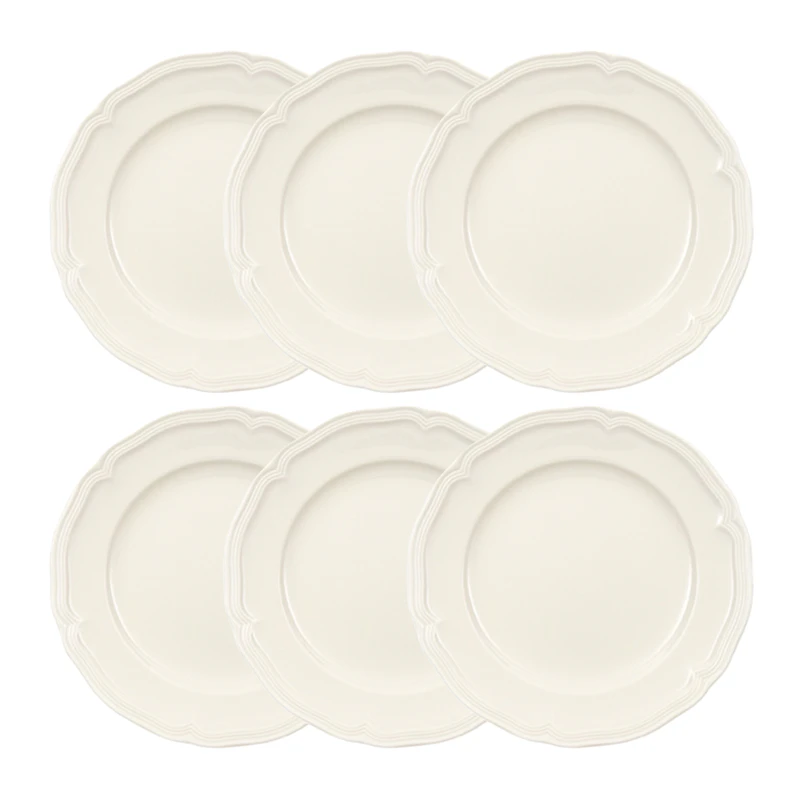 Manoir Sidetallerken 21 cm 6-pk