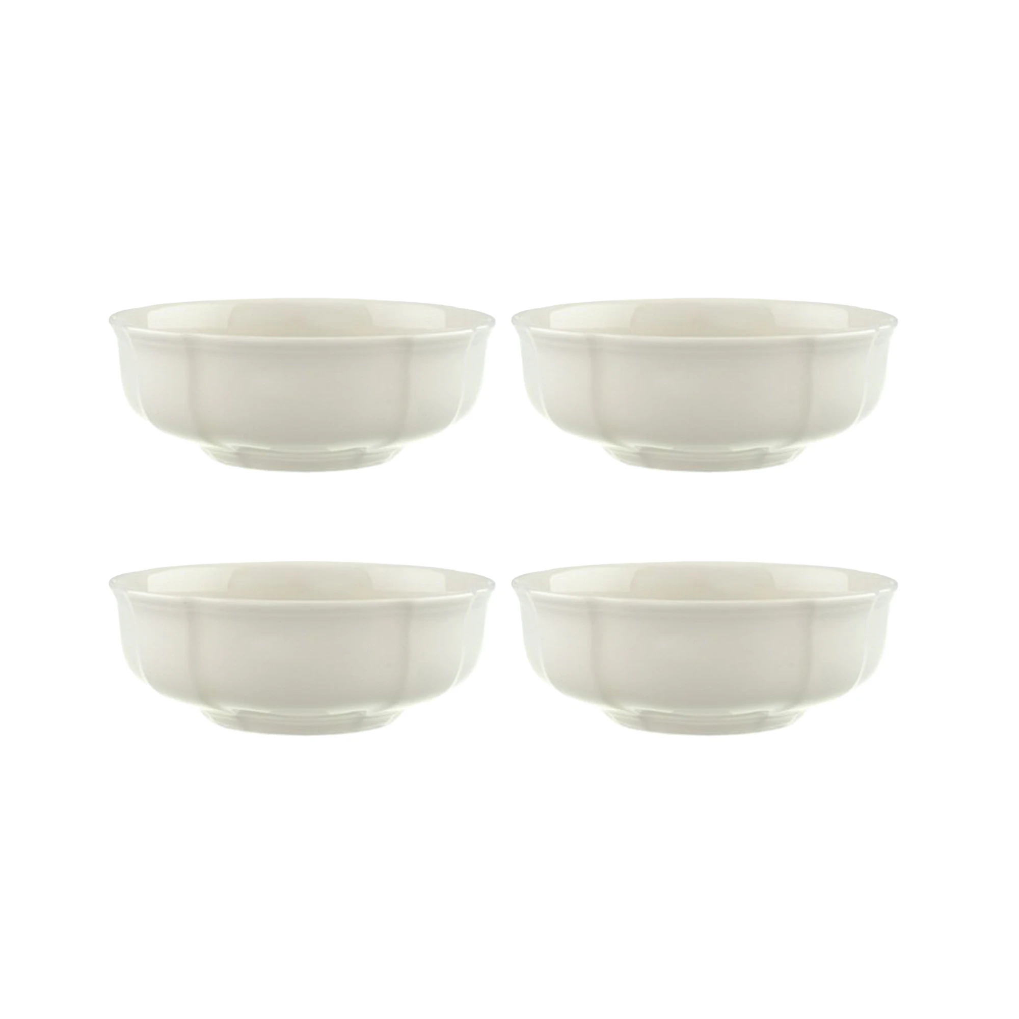 Villeroy & Boch Manoir Sk&aring;l 15 Cm 4-pk - Serveringssk&aring;ler Porselen Hvit - 1023963900X4
