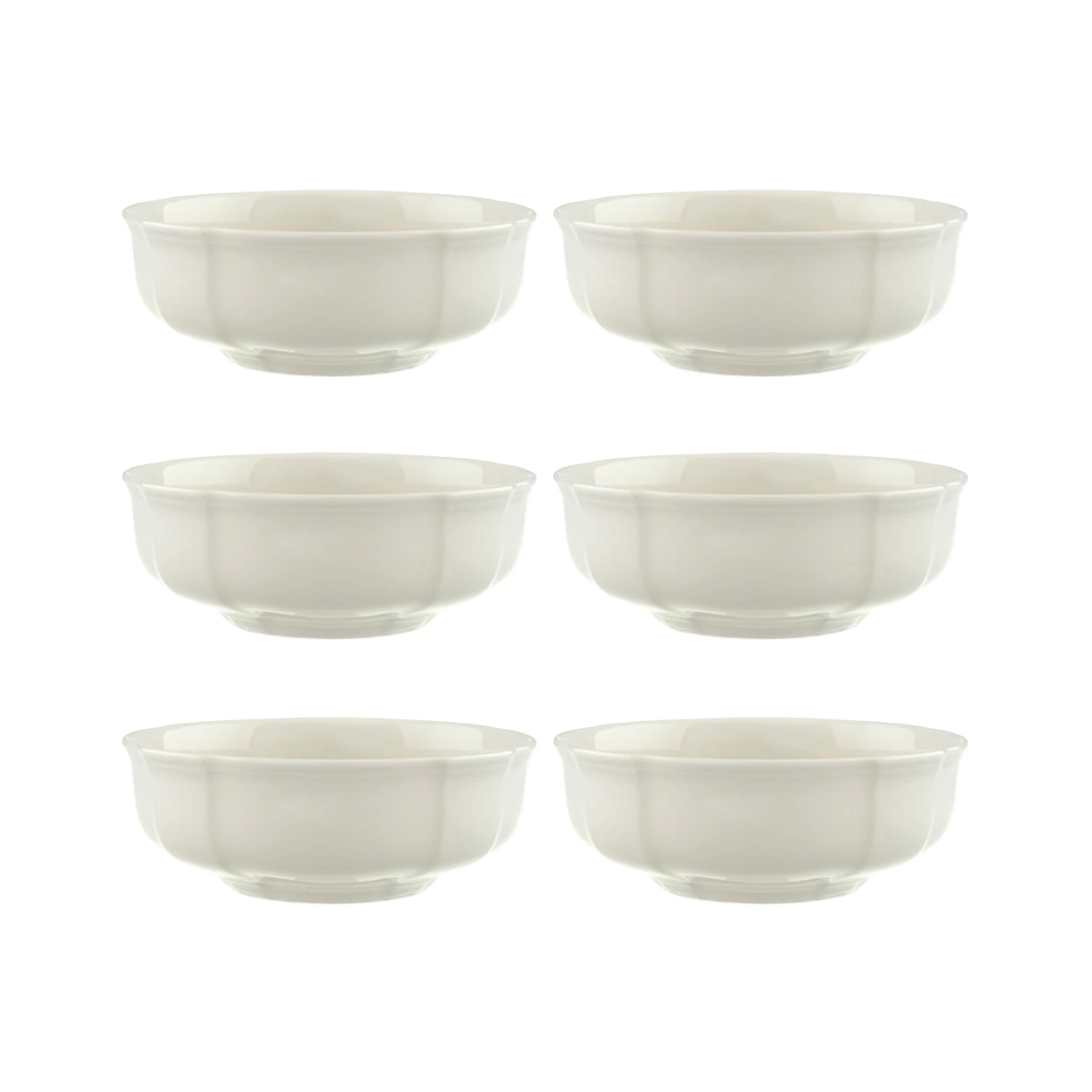 Villeroy & Boch Manoir Sk&aring;l 15 Cm 6-pk - Serveringssk&aring;ler Porselen Hvit - 1023963900X6