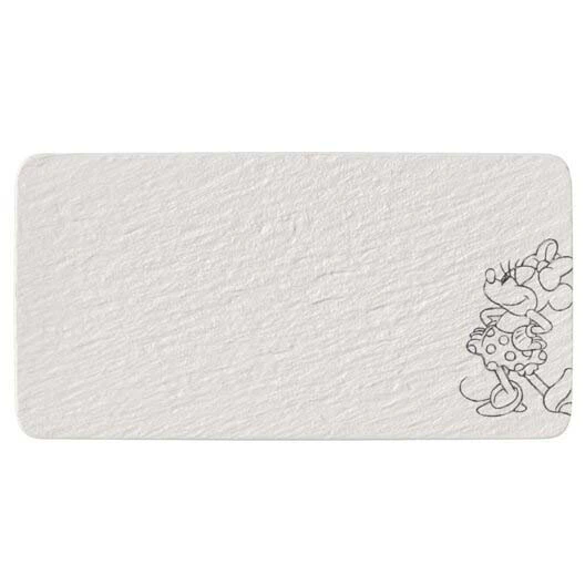 Villeroy & Boch Manufacture Rock Mickey Mouse Serveringsfat  -  Serveringsfat Porselen Hvit - 1047202281