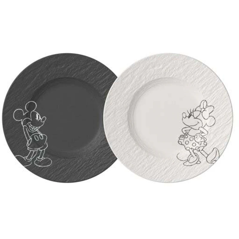 Manufacture Rock Mickey Mouse Frokosttallerken, 2-pk
