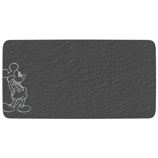 Villeroy & Boch Manufacture Rock Mickey Mouse Serveringsfat  -  Serveringsfat Porselen Sort - 1047192281