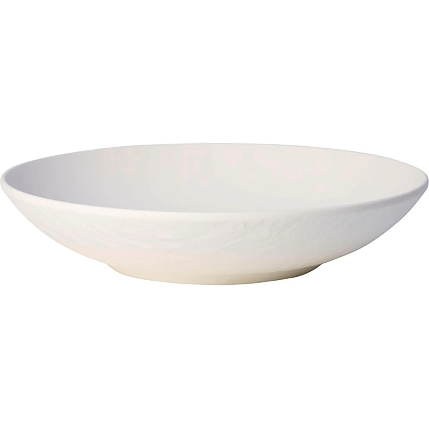 Villeroy & Boch Manufacture Rock Blanc Sk&aring;l 24 Cm -  Serveringssk&aring;ler Porselen Hvit - 10-4240-2536