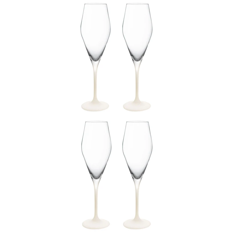 Manufacture Rock Champagneglass 26 cl 4-pk, Hvit