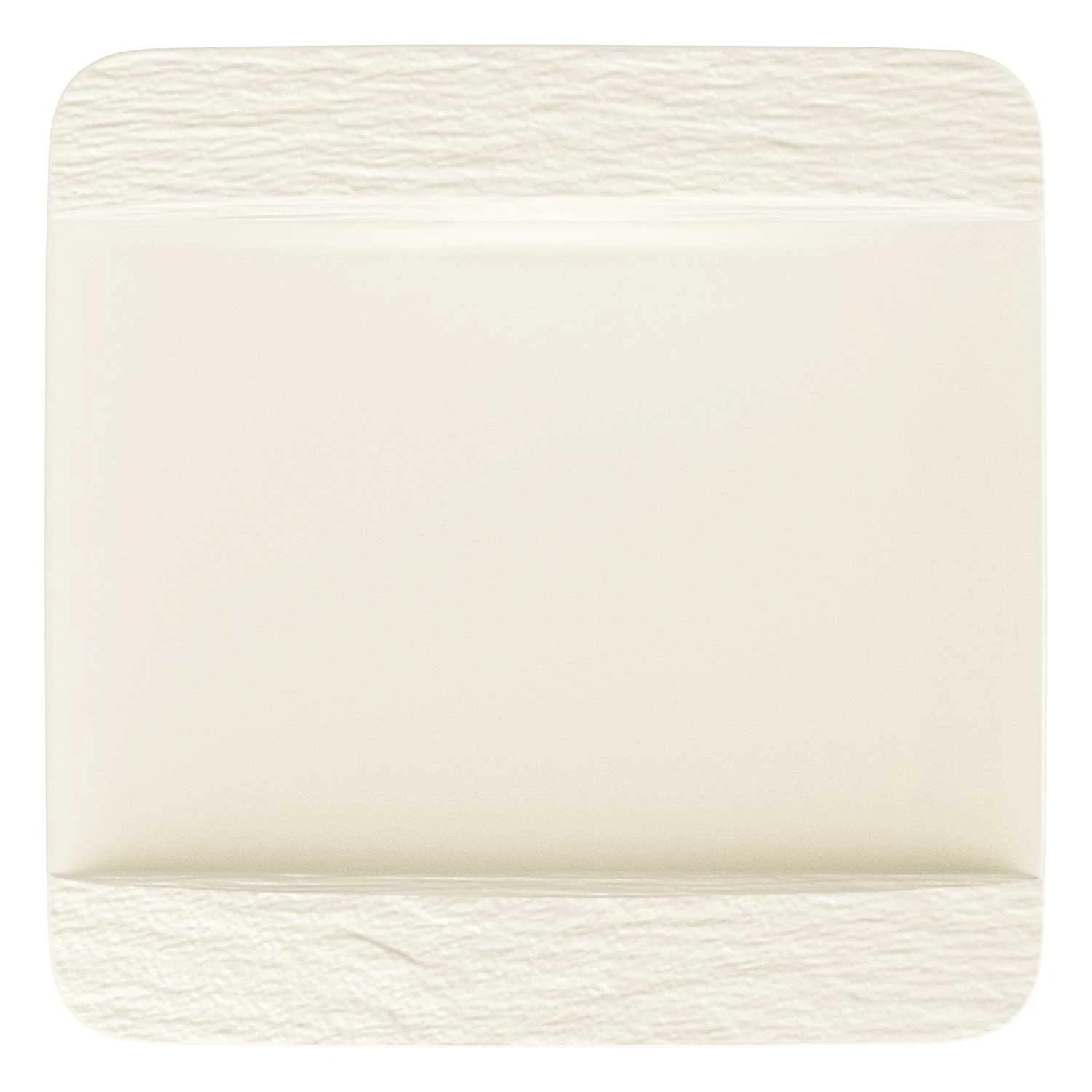 Villeroy & Boch Manufacture Rock Firkantet Tallerken  28 Cm -  Tallerkener Porselen Hvit - 10-4240-2610