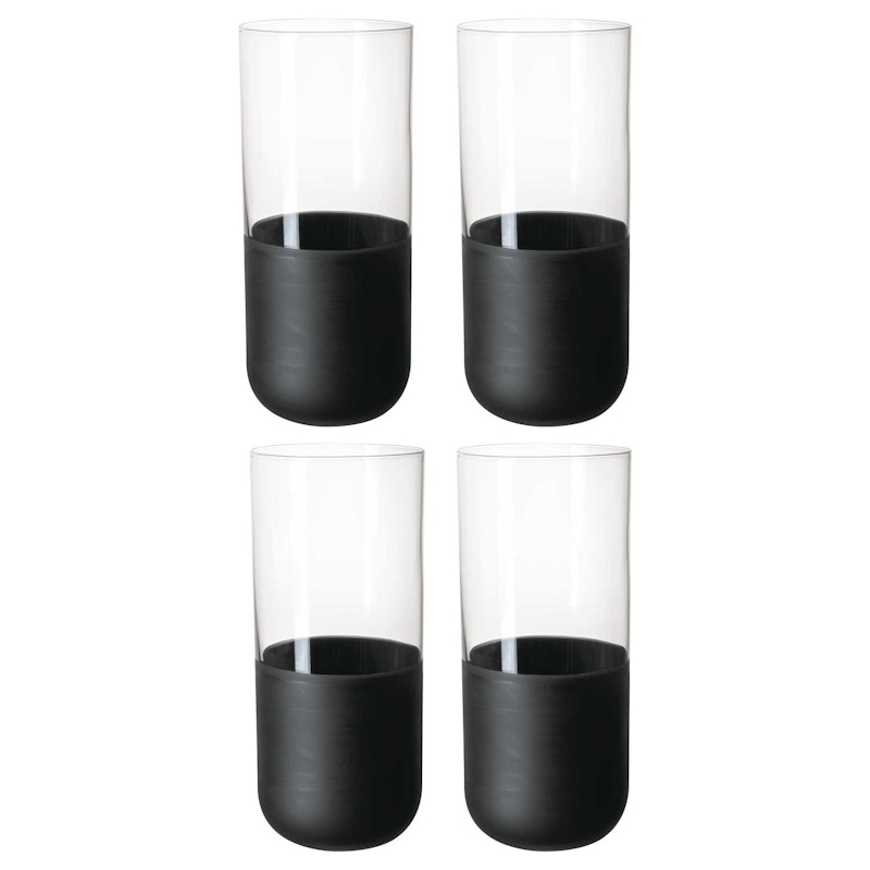 Manufacture Rock Longdrinkglass 30 cl 4-pk, Sort