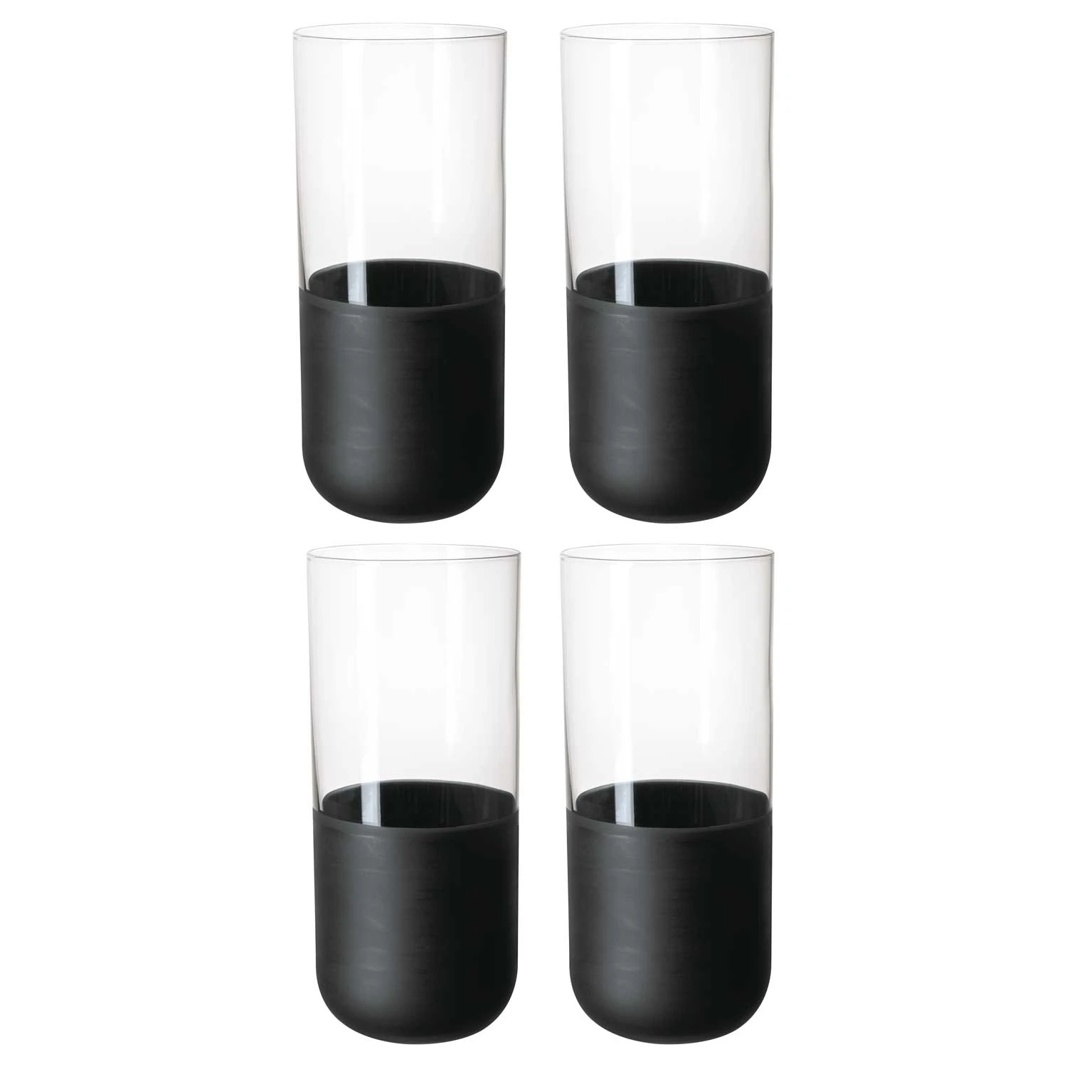 Villeroy & Boch Manufacture Rock Longdrinkglass 30 Cl 4-pk  -  Highballglass & Longdrinkglass Krystall Sort - 1137988260