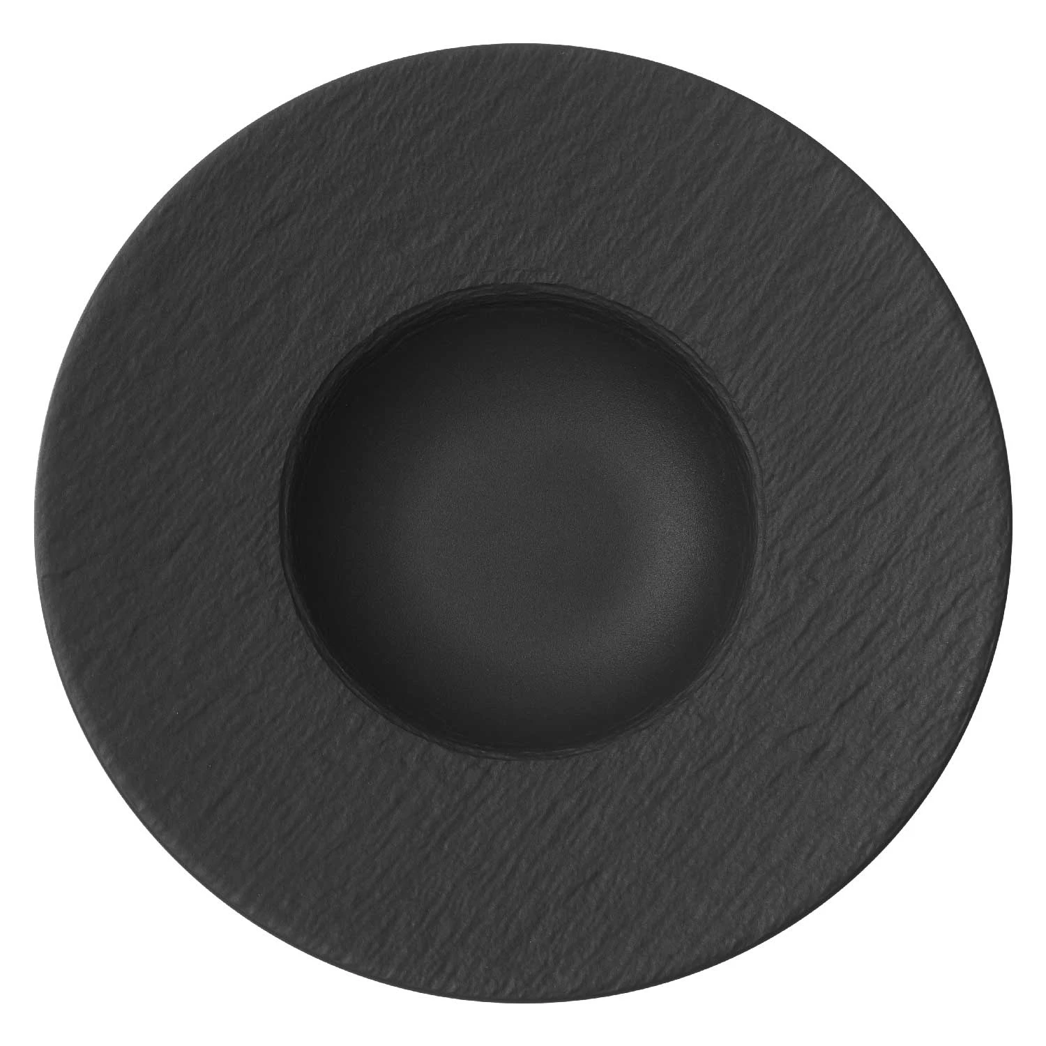Villeroy & Boch Manufacture Rock Pastatallerken 27,8 Cm -  Dype tallerkener Porselen Sort - 10-4239-2790